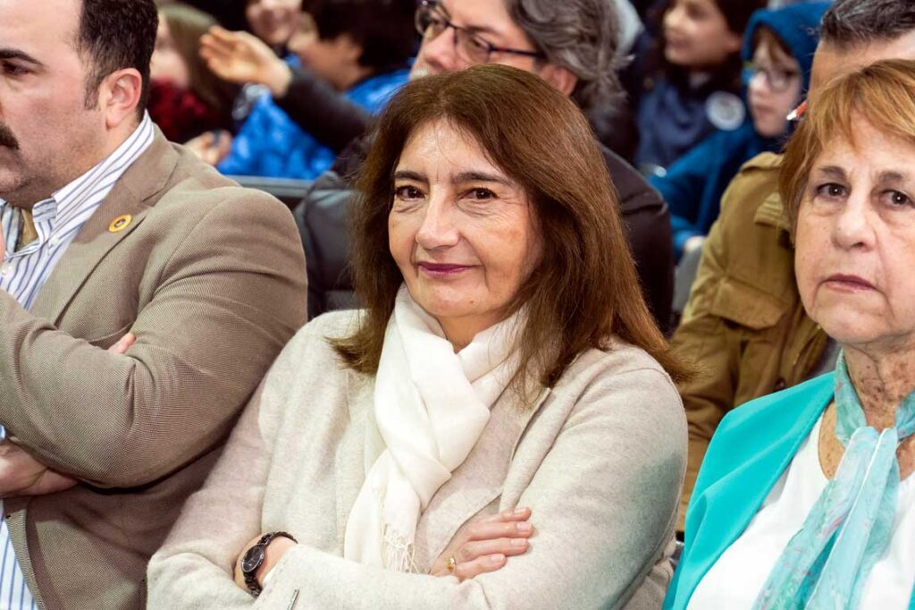 Gran Maestra y Gran Maestro en Aniversario 33 del Colegio La Fontaine