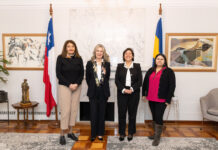 Gran Maestra de la GLFCH se reúne con la primera Rectora de la Universidad de Concepción